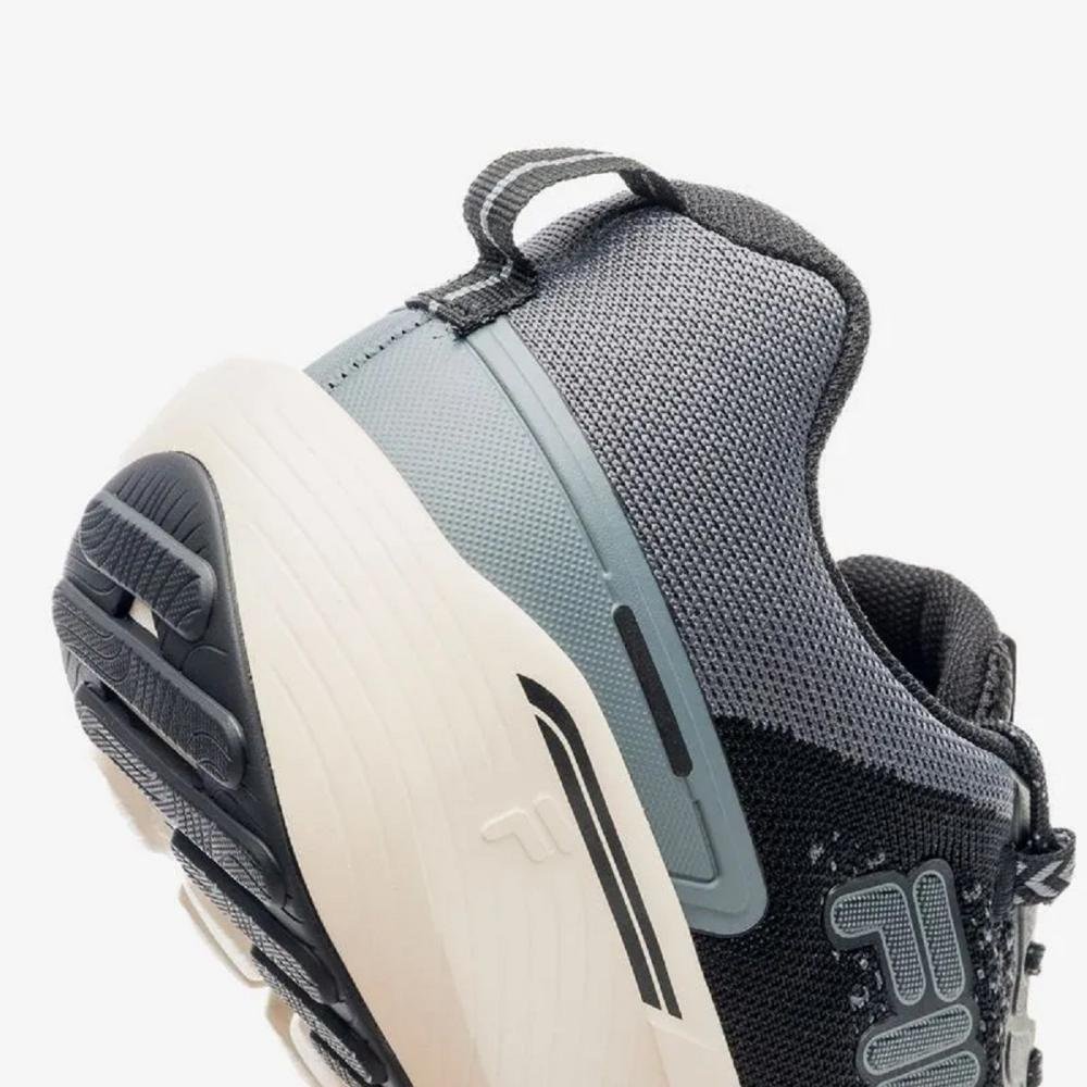 Tênis Esportivo Corrida Masculino Fila Duality 2 Preto Cinza 4