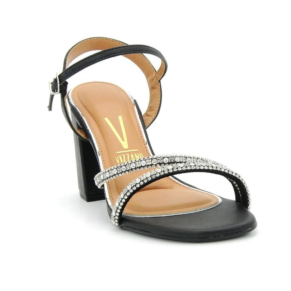Sandália Salto Médio Feminina Vizzano 6409.220 Preto Preto 2