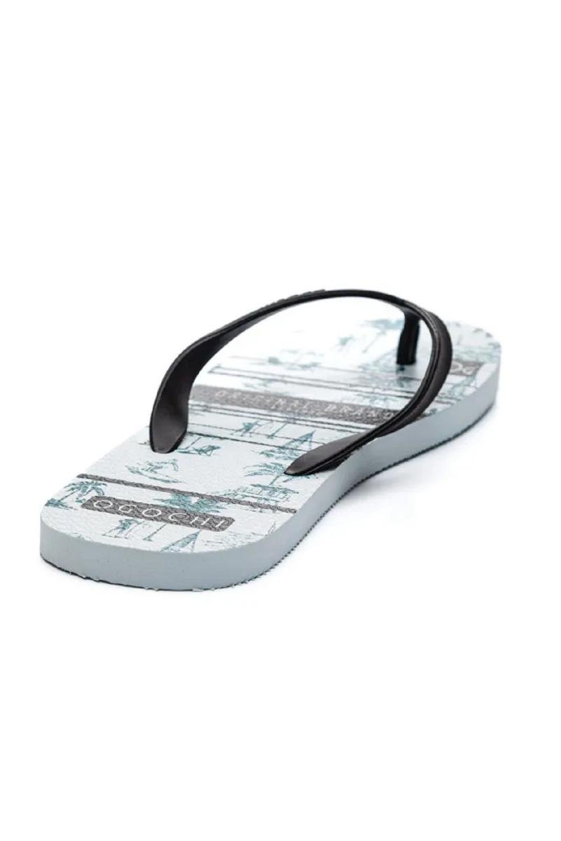 Chinelo Ogochi Masculino Azul Preto/Branco 3