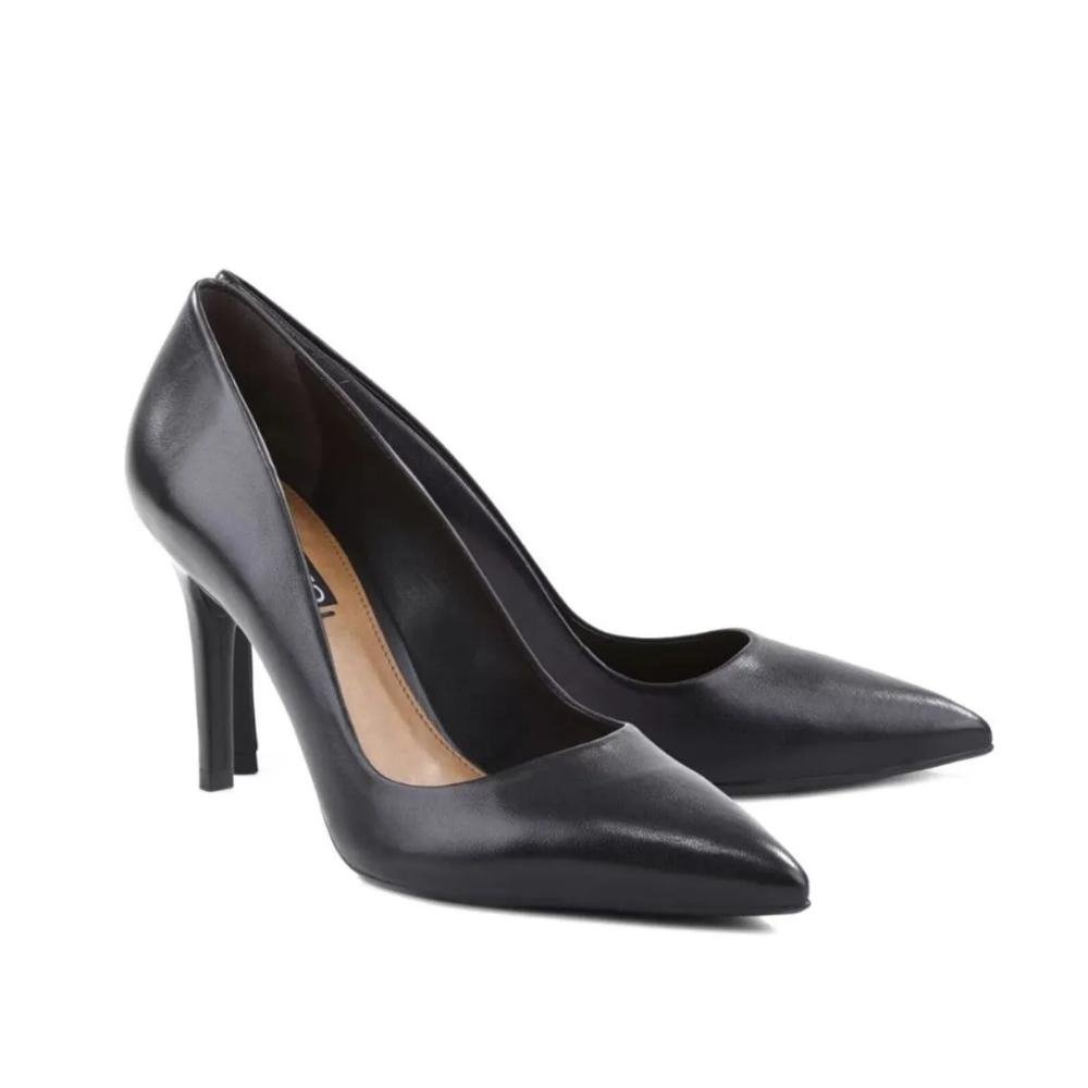 Sapato Scarpin Feminino Arezzo A1025300010004 Preto Preto 2