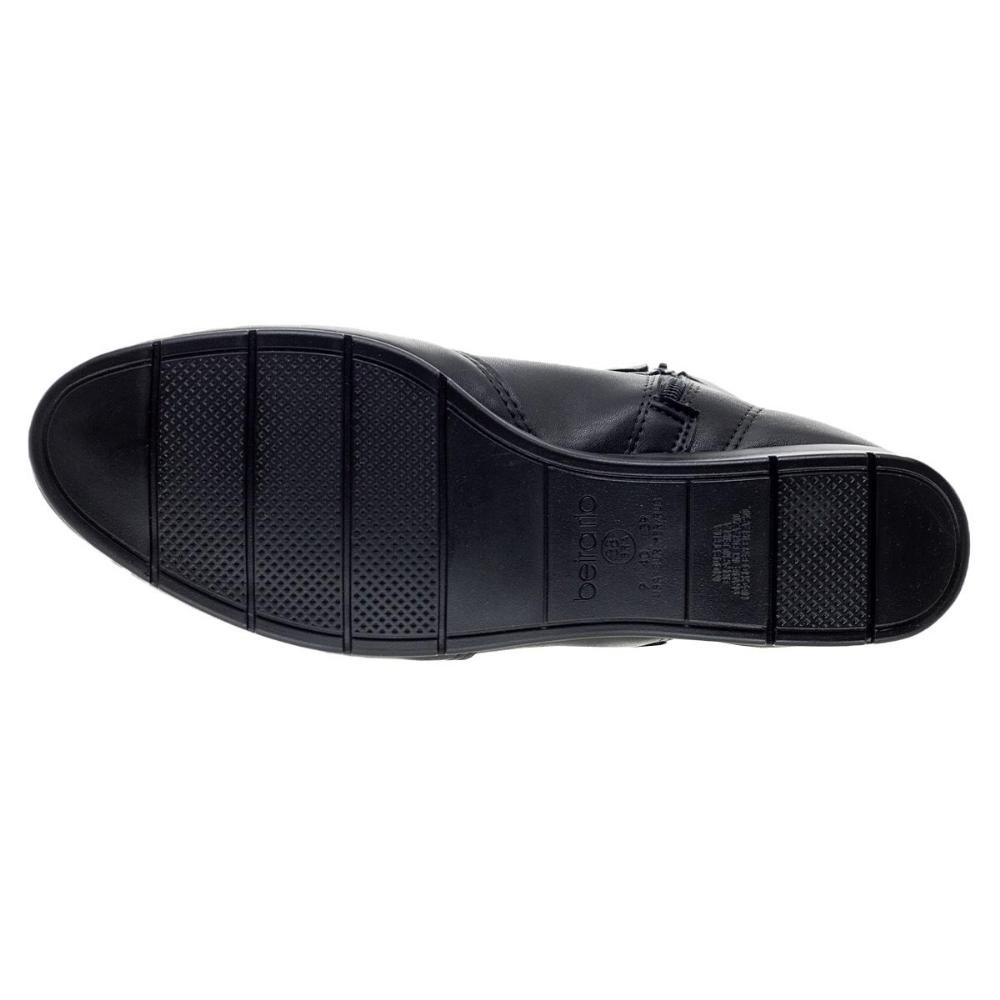 Bota Cano Curto Beira Rio Feminina 9084.102 Preta Preto 4