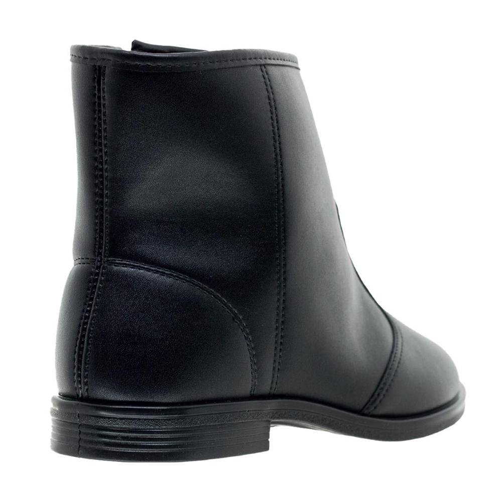 Bota Cano Curto Feminina Beira Rio 9085.100 Preta Preto 3