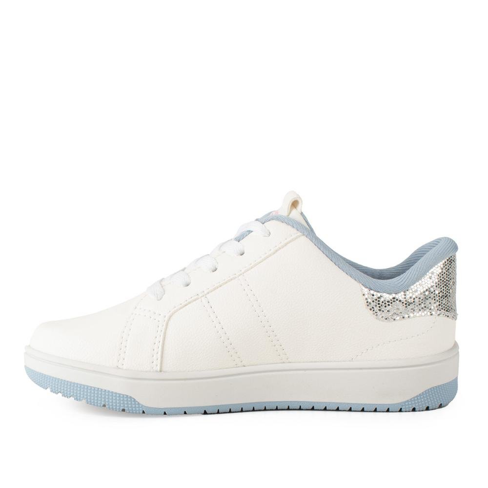 Tênis Casual Sneaker Infantil Menina Pink Cats V5421 Branco Branco 2