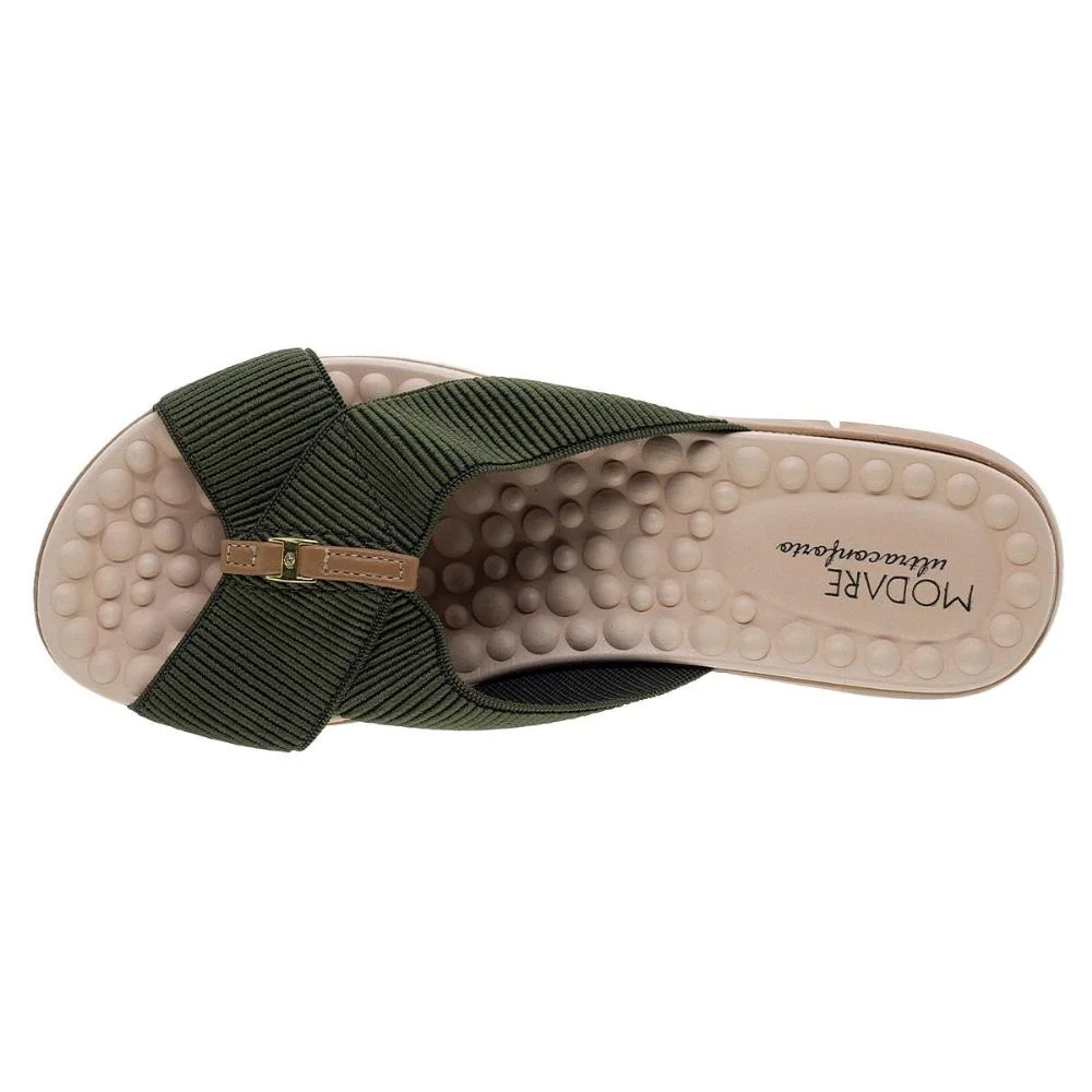 Tamanco Feminino Modare Ultraconforto 7142.101 Olivia Oliva 3