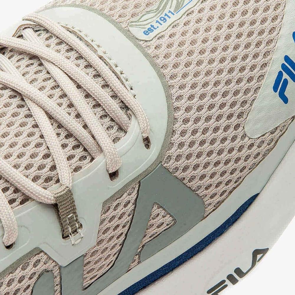 Tênis Esportivo Corrida Masculino Fila Recovery 1151966 Cinza Cinza 4
