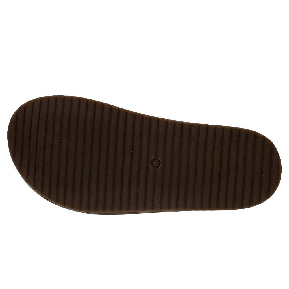 Sandália Rasteira Feminina Ana Laura 25095 Ouro Ouro 4