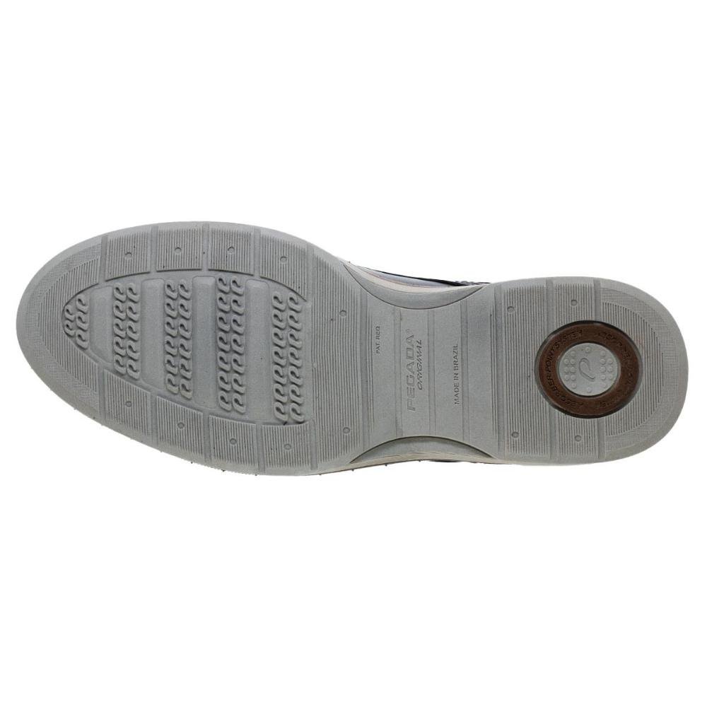 Sapato Social Oxford Masculino Pegada 126701 Marrom Marrom 4