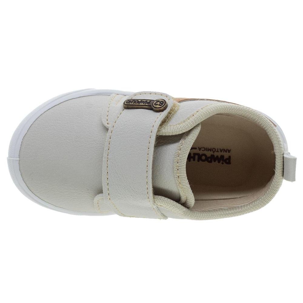 Tênis Infantil Menino Pimpolho 0120427C Offwhite Offwhite 3