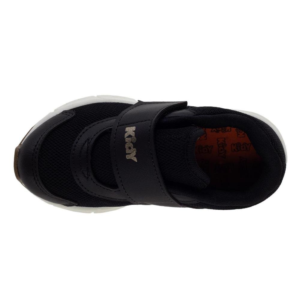Tênis Infantil Menino Kidy Energy 041-0178 Preto Preto 3