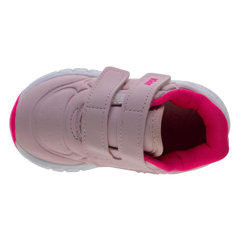 Tênis Infantil Menina Kidy 446-1002 Rosa Nude 3