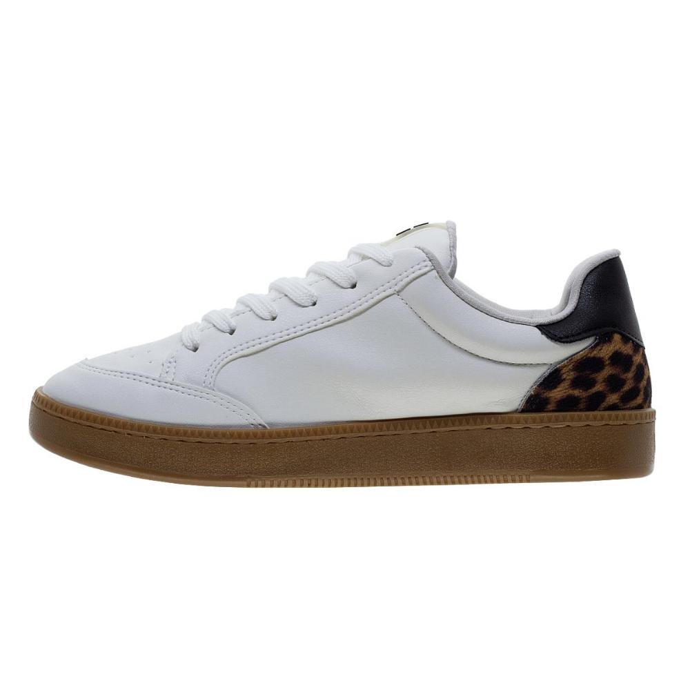 Tênis Casual Feminino Via Marte 213-001-02 Branco Branco 2