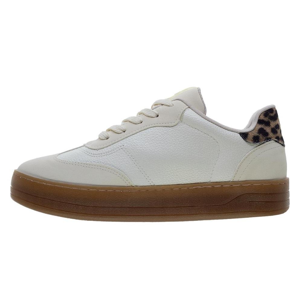 Tênis Casual Feminino Via Marte 214-005-01 OffWhite Offwhite 2