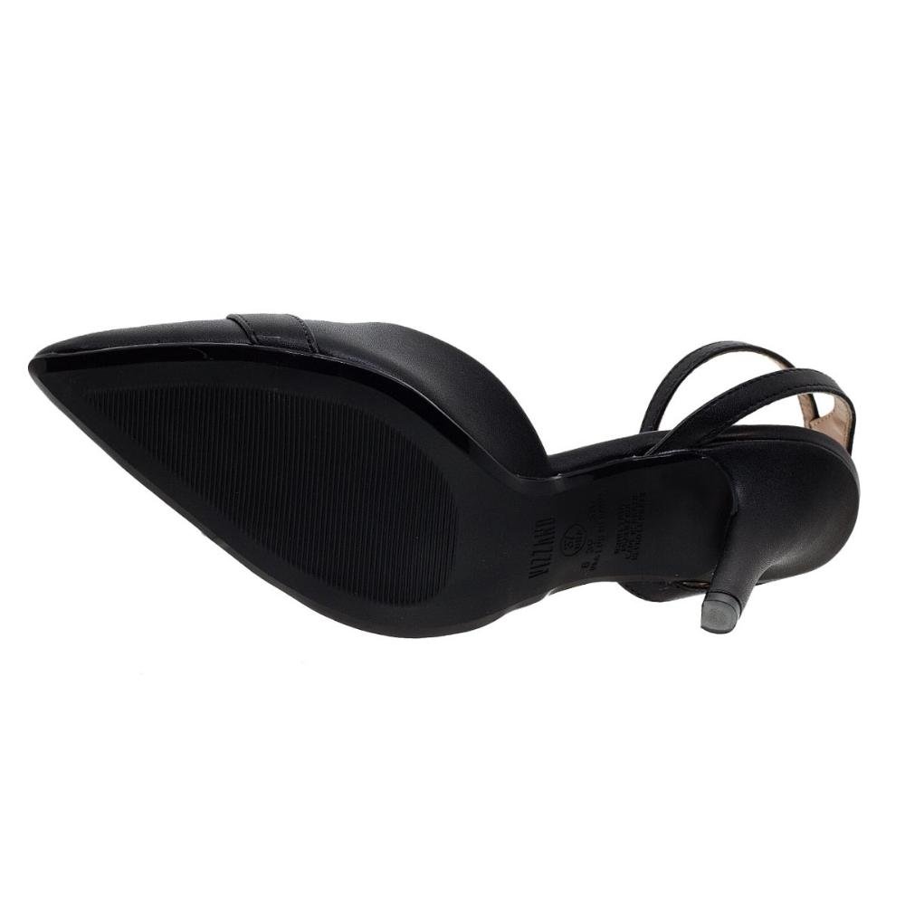 Sapato SlingBack Salto Baixo Vizzano 1184.1707 Preto Preto 4