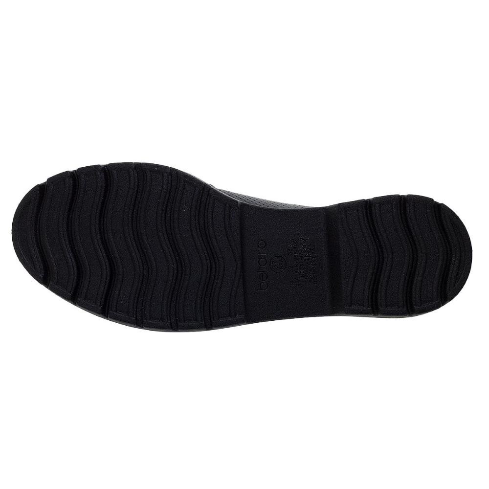 Mocassim Feminino Loafer Tratorado Beira Rio 4283.104 Preto Preto 4