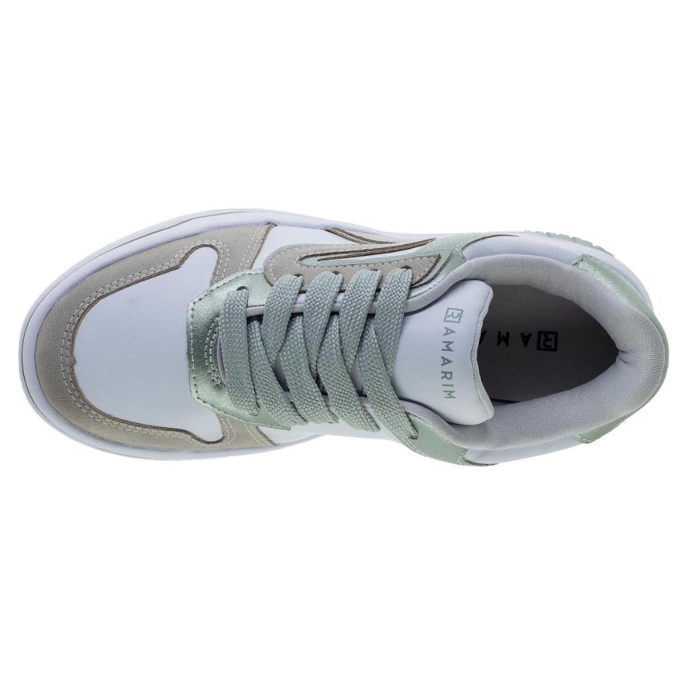 Tênis Casual Feminino Ramarim 2594103 Branco Branco 3