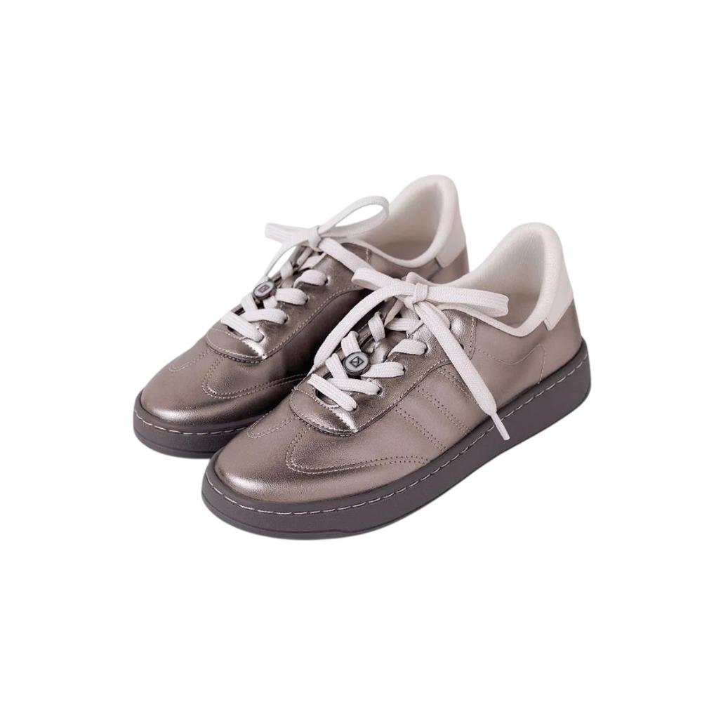 Tênis Casual Feminino Piccadilly 985019 Prata Prata 2