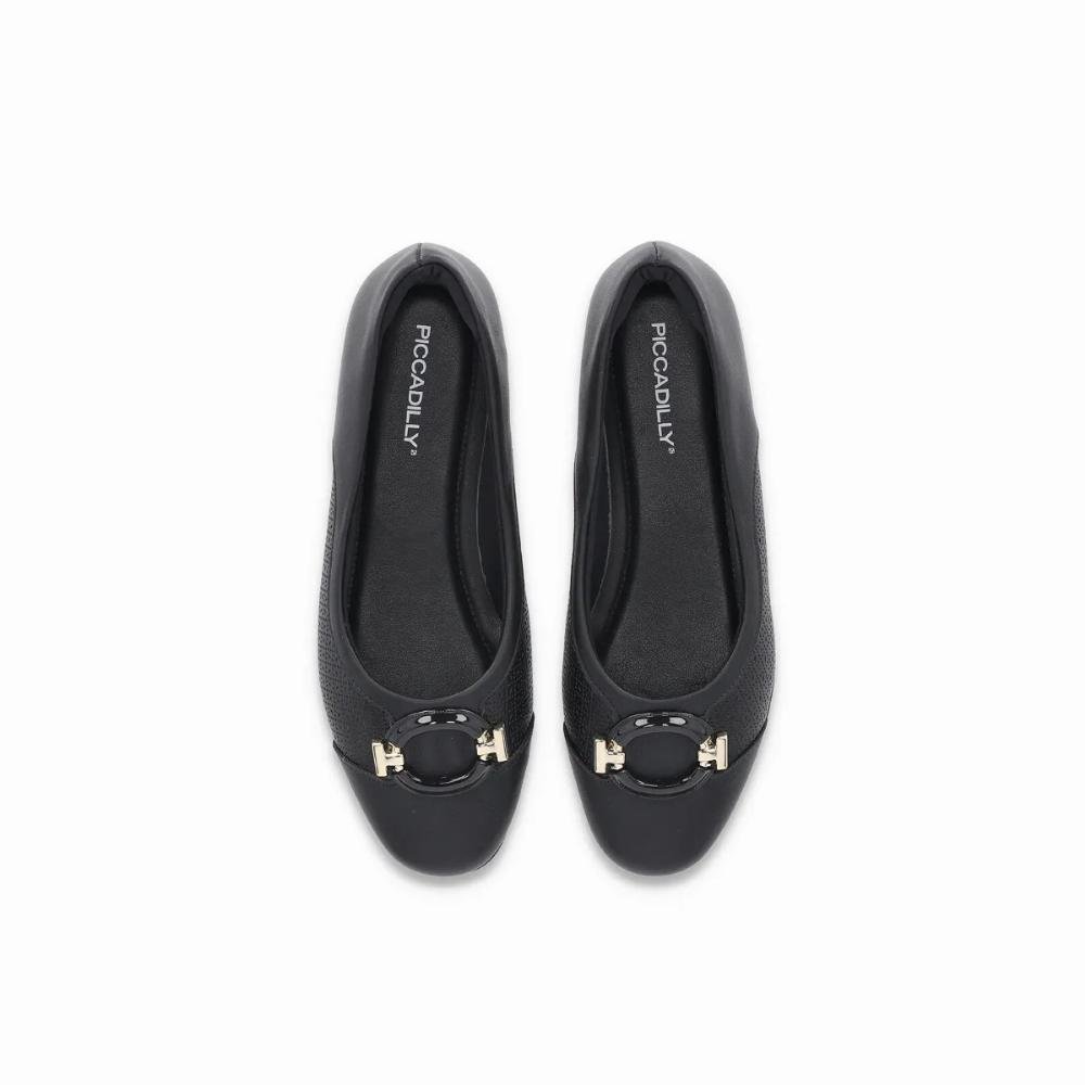 Sapatilha Joanete Feminina Piccadilly 250248 Preto Preto 3