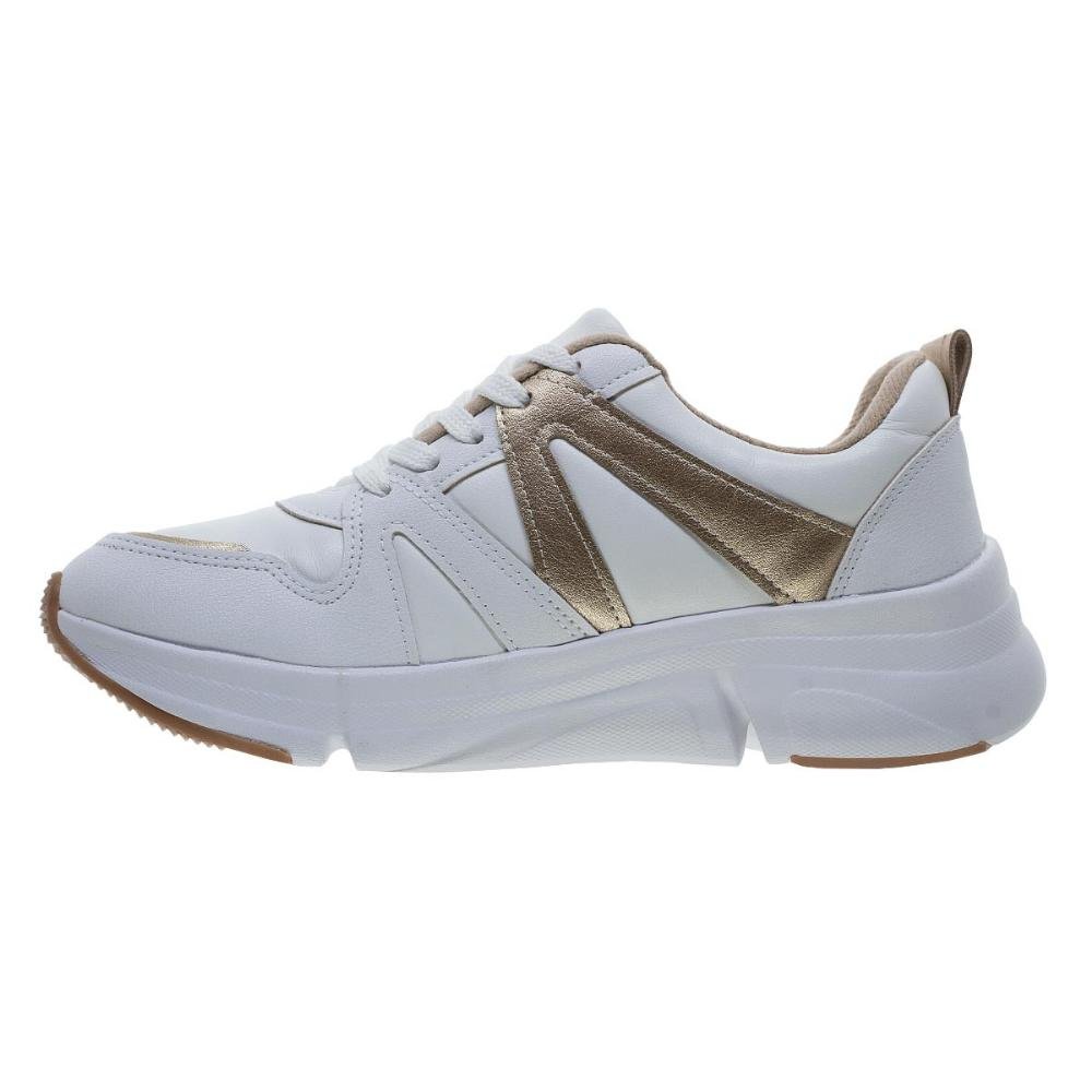 Tênis Chunk Feminino Modare 7401.102 Branco Branco 2