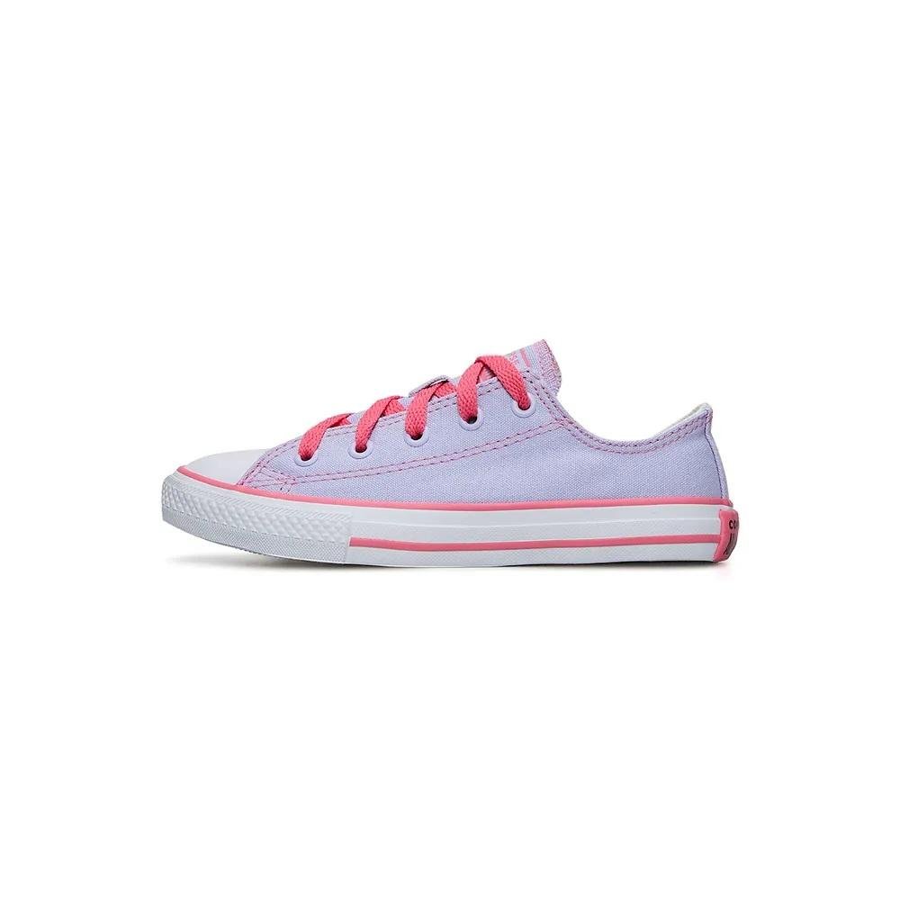 Tênis Infantil Menina Converse Chuck Taylor Canvas+1 CK12510001 Roxo Lilás 2