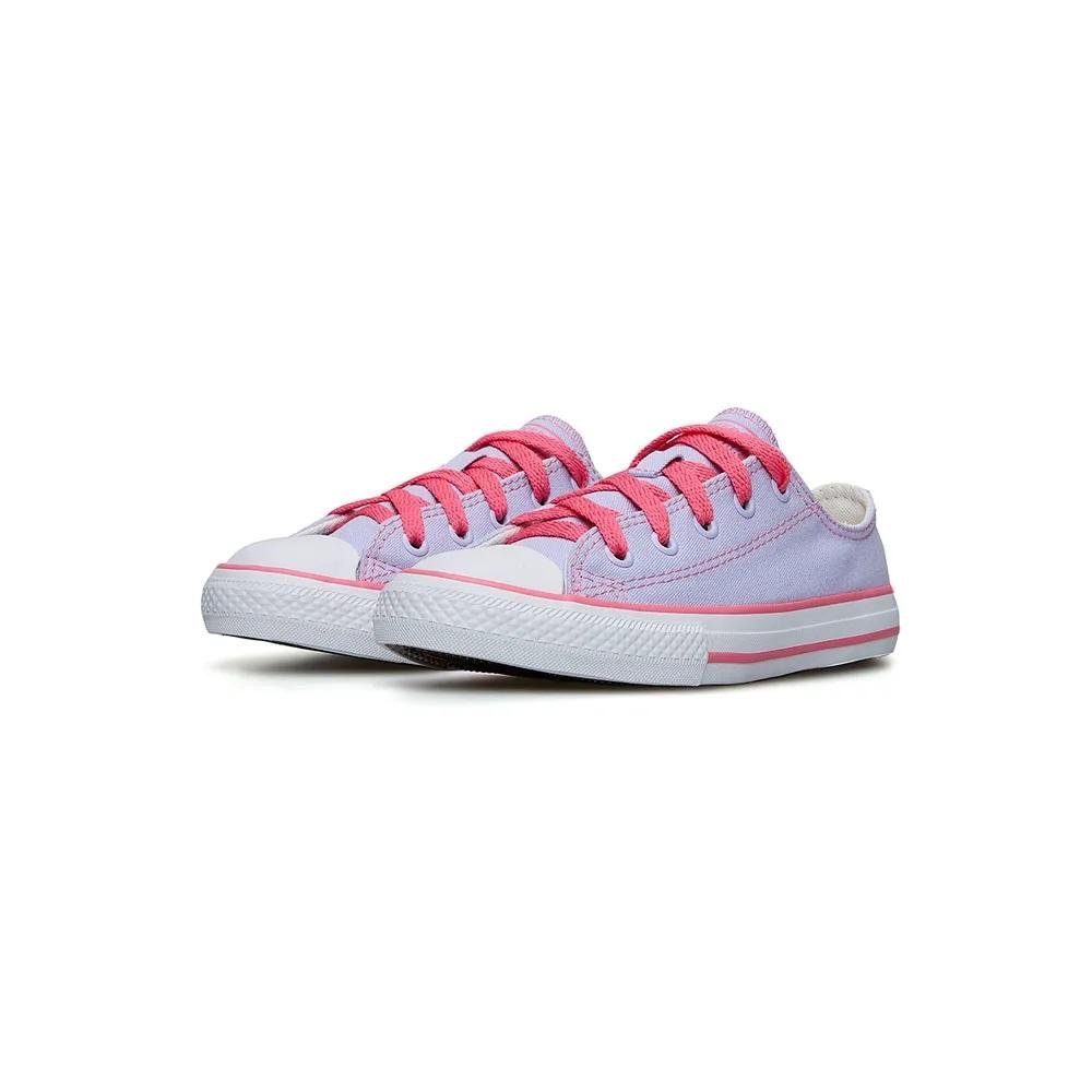 Tênis Infantil Menina Converse Chuck Taylor Canvas+1 CK12510001 Roxo Lilás 3