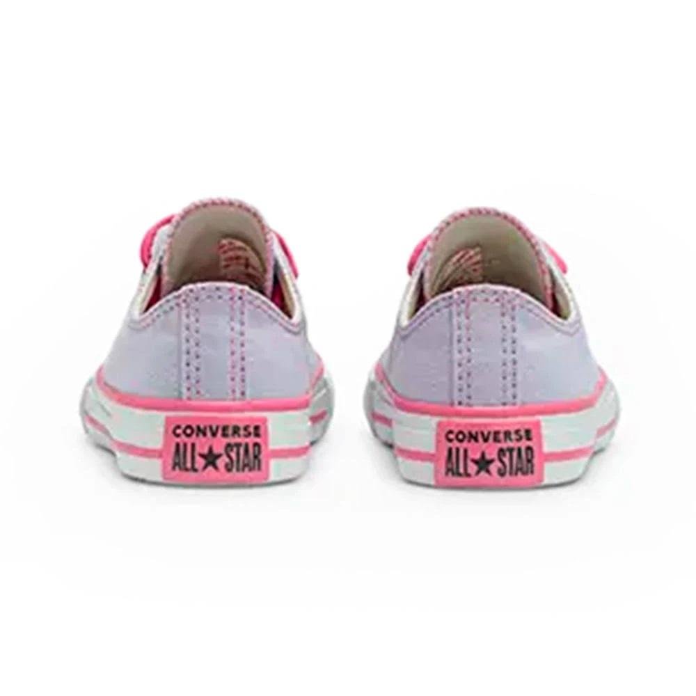 Tênis Infantil Menina Converse Chuck Taylor Canvas+1 CK12510001 Roxo Lilás 4