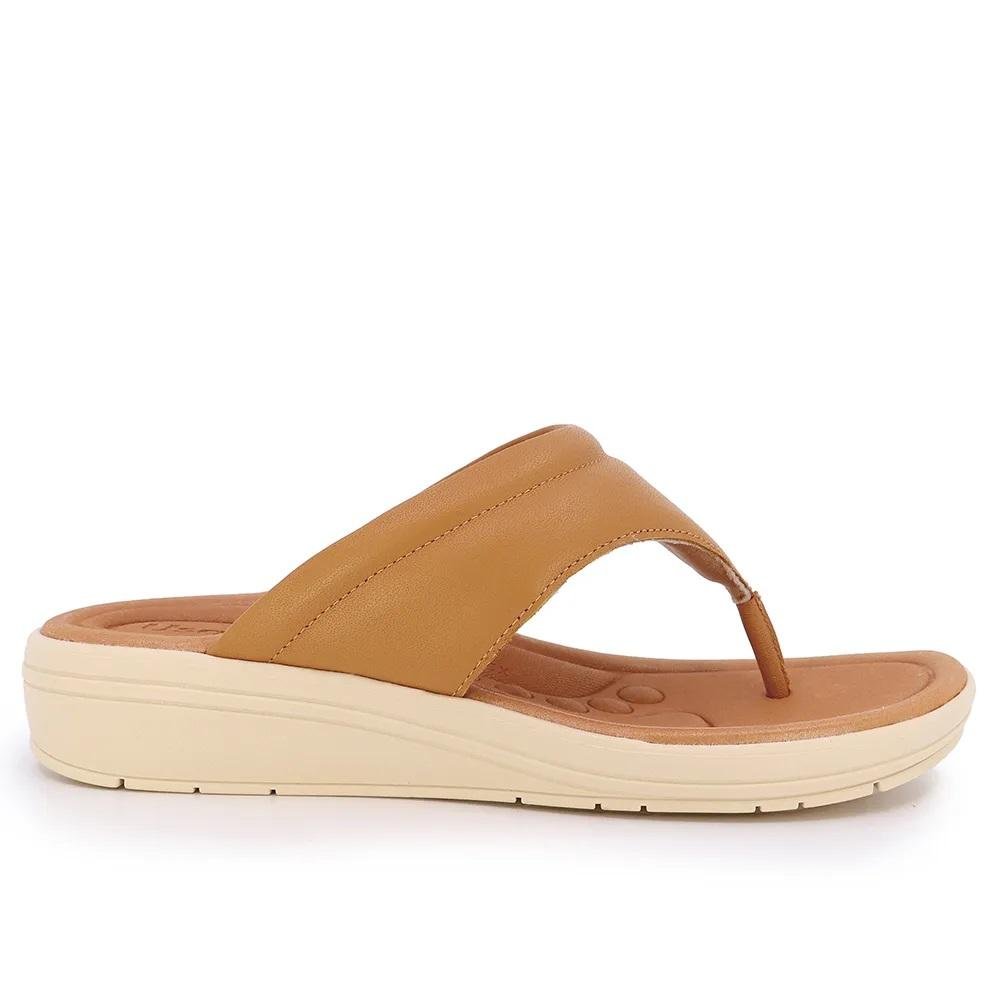 Tamanco Feminino Fascite Plantar Usaflex AK0502002 Camel Camel 1