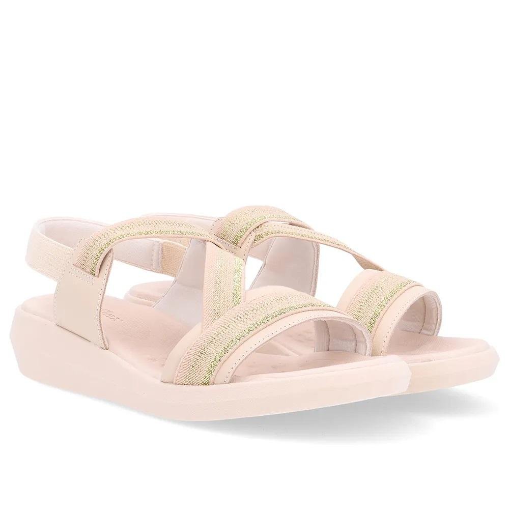 Sandália Flatform Feminina Usaflex AI300803 Nude Nude 2