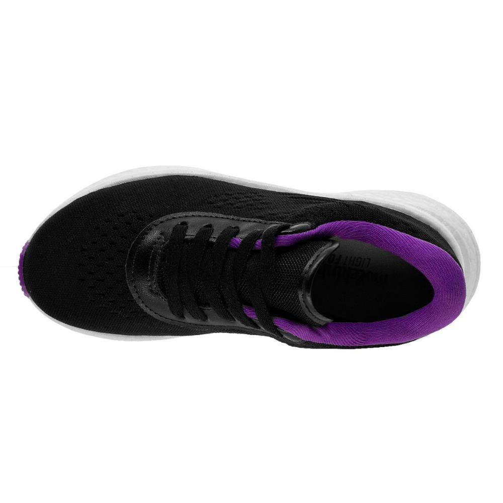 Tênis Feminino Molekinha 2580.101 Preto Preto 3