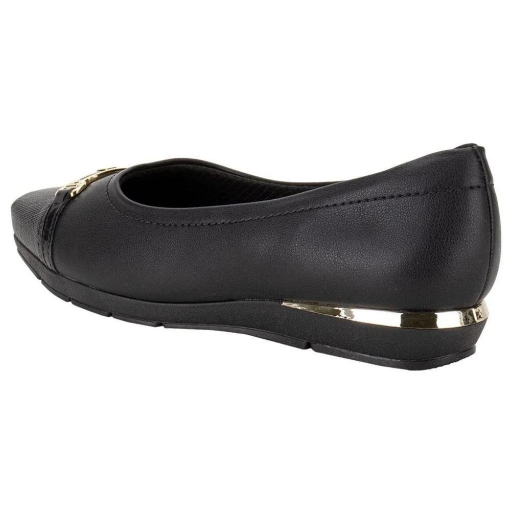 Sapato Feminino Piccadilly 147305 Preto Preto 3