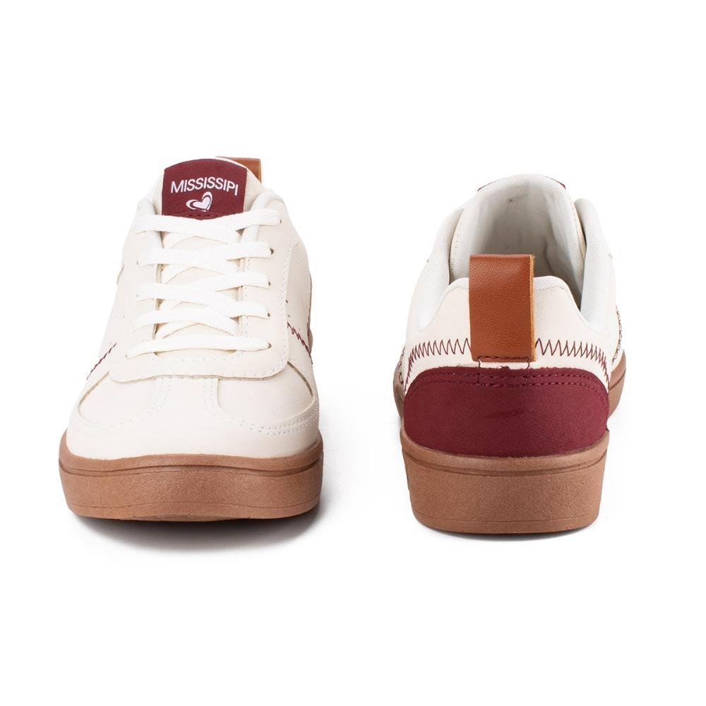 Tênis Feminino Mississipi MB153 Off White Off White 4
