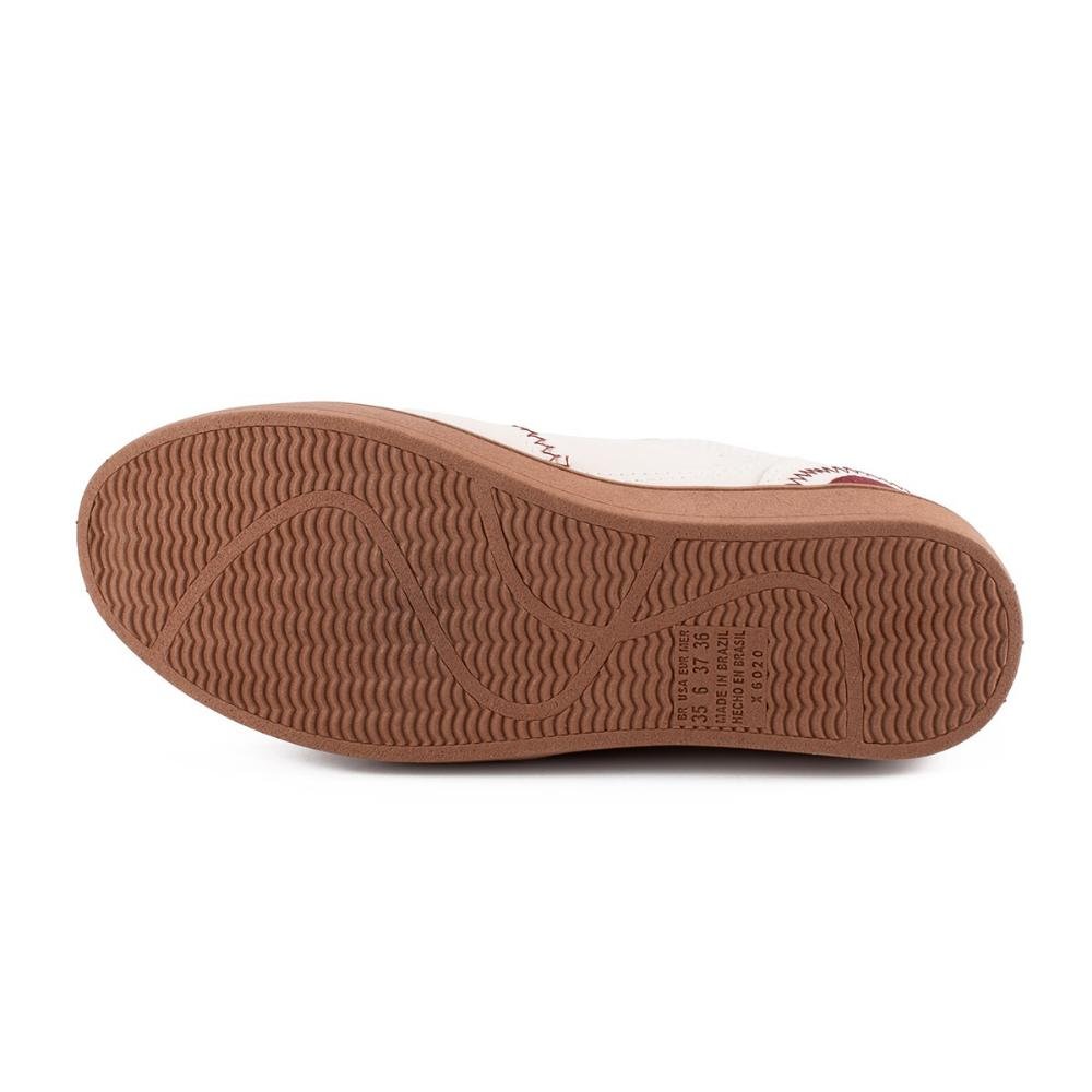 Tênis Feminino Mississipi MB153 Off White Off White 5