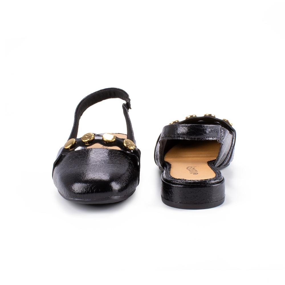 Sapato Slickback Feminino mississipi MC952 Preto Preto 4