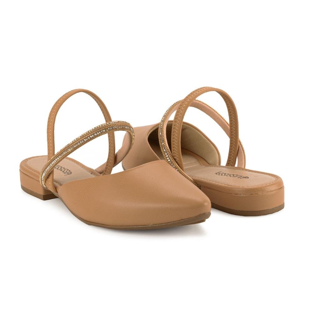 Sapatilha Slickback Feminino mississipi MB553 Bege Bege 3