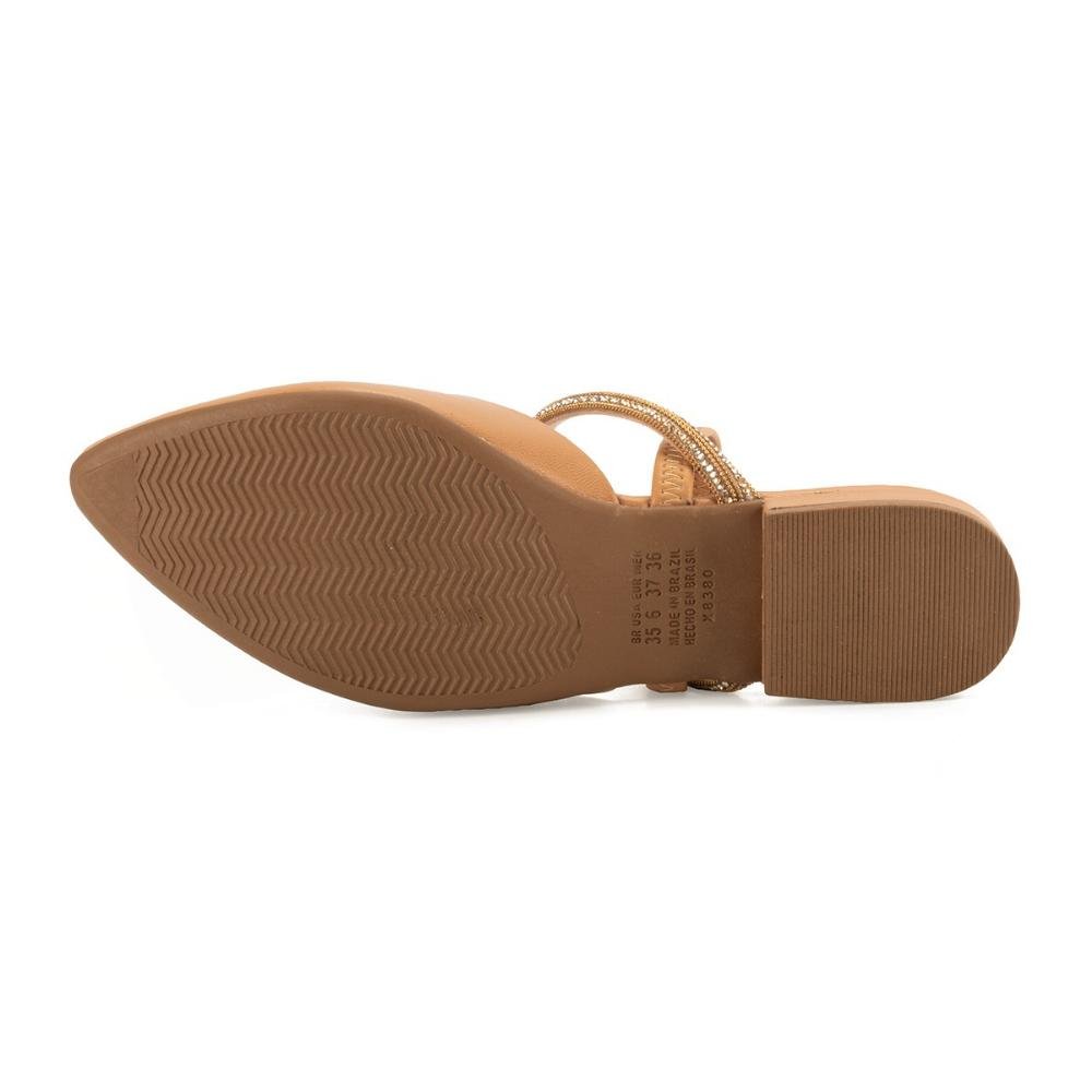 Sapatilha Slickback Feminino mississipi MB553 Bege Bege 5