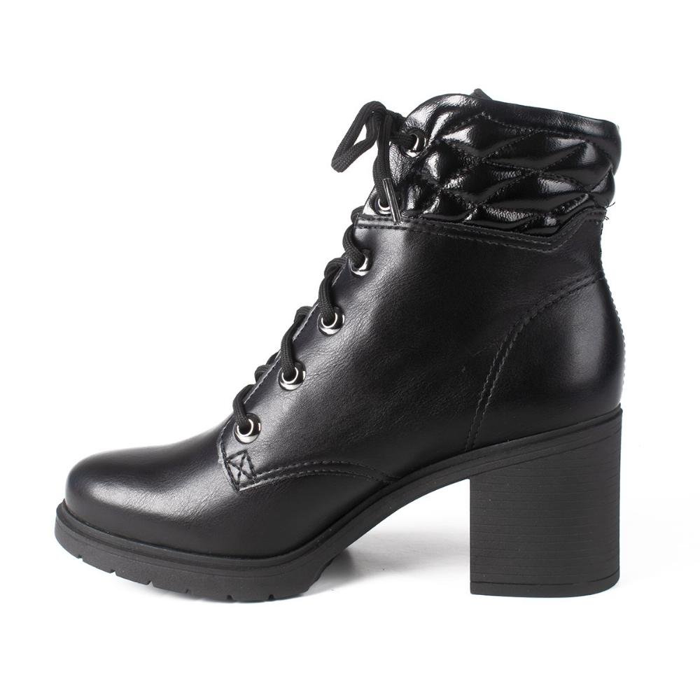 Coturno feminino Dakota DA762 Preto Preto 2