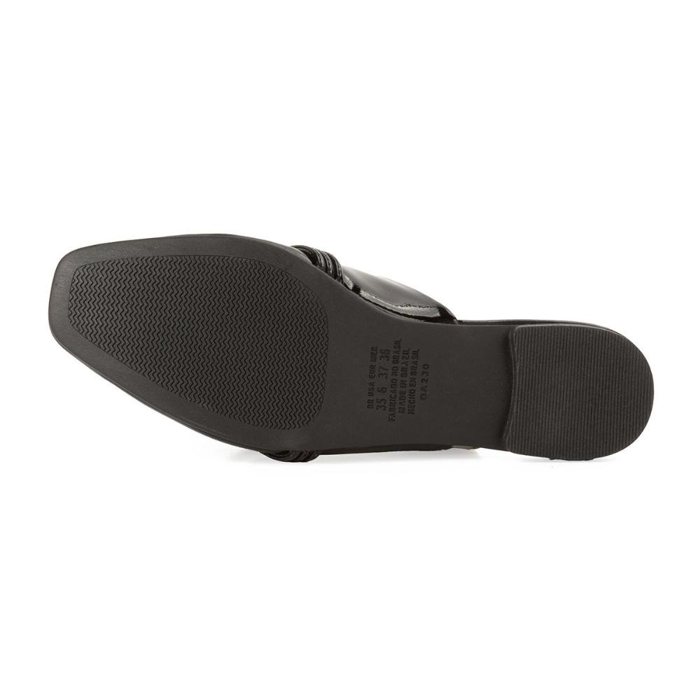 Mule feminino Dakota D0232 Preto Preto 5