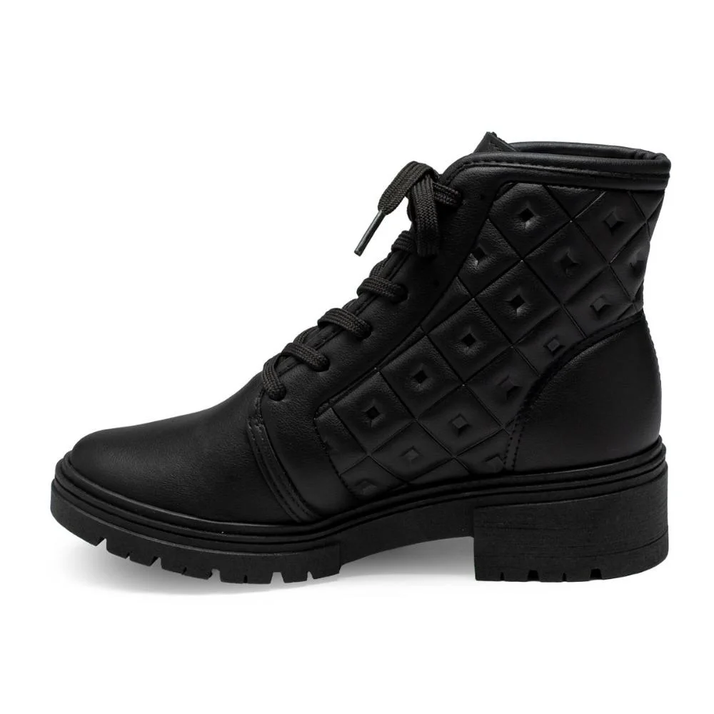 Coturno Feminino Dakota DA842 Preto Preto 2
