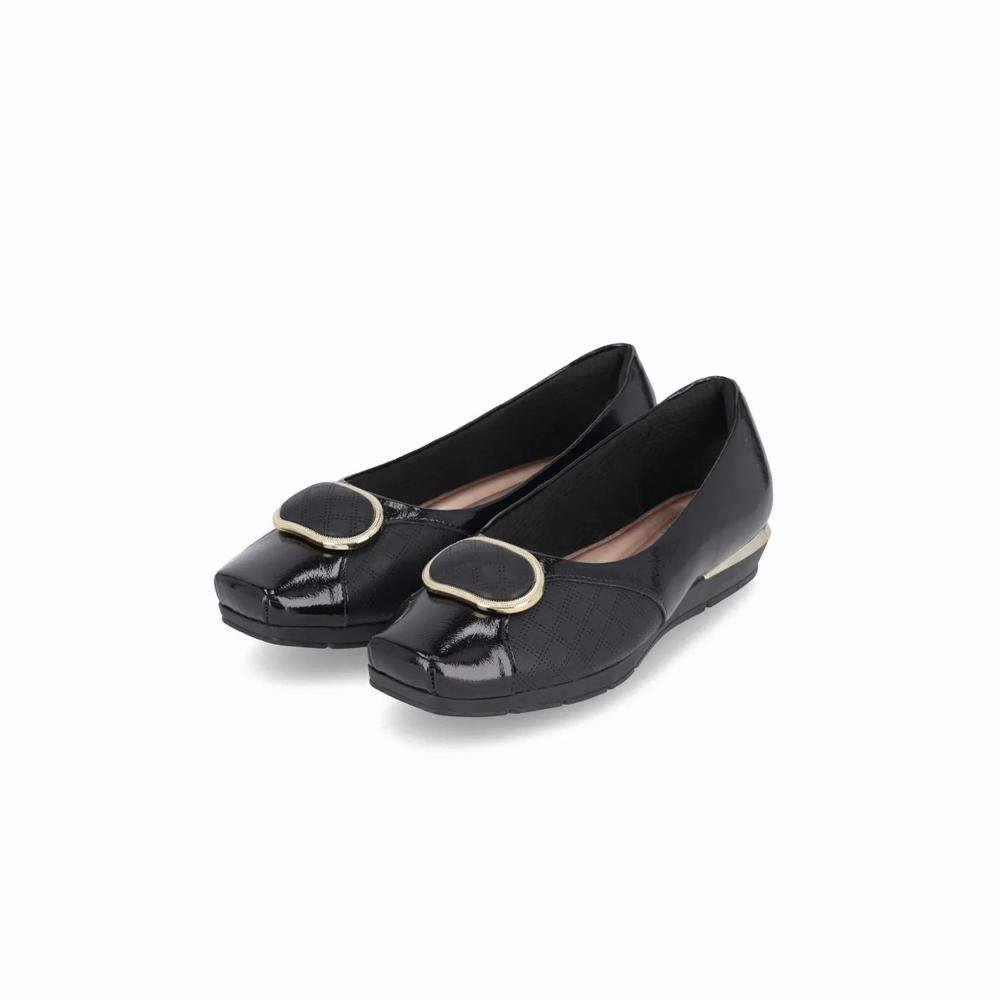 Sapato Feminino Piccadilly 1473232 Preto Preto 2