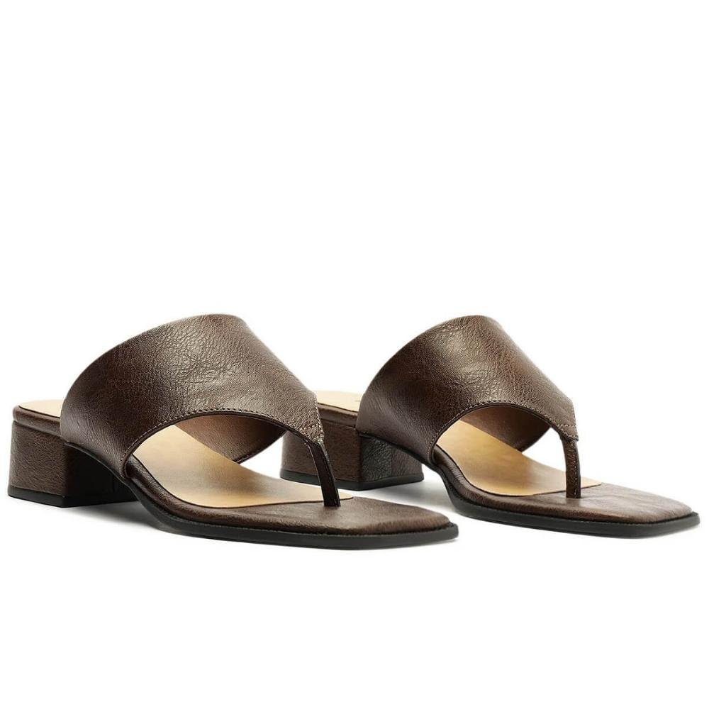 Sandália Feminino Anacapri C30530 Marrom Marrom 2