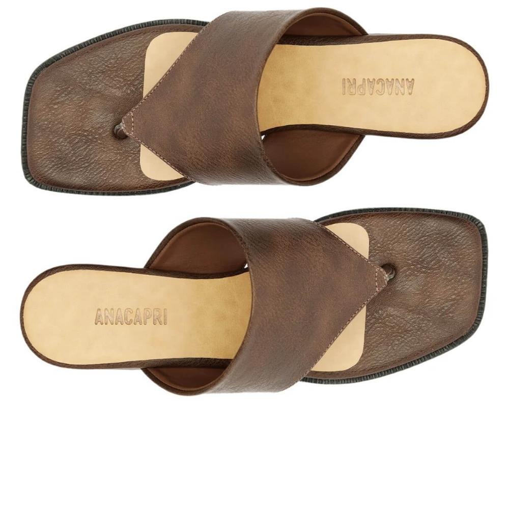 Sandália Feminino Anacapri C30530 Marrom Marrom 4