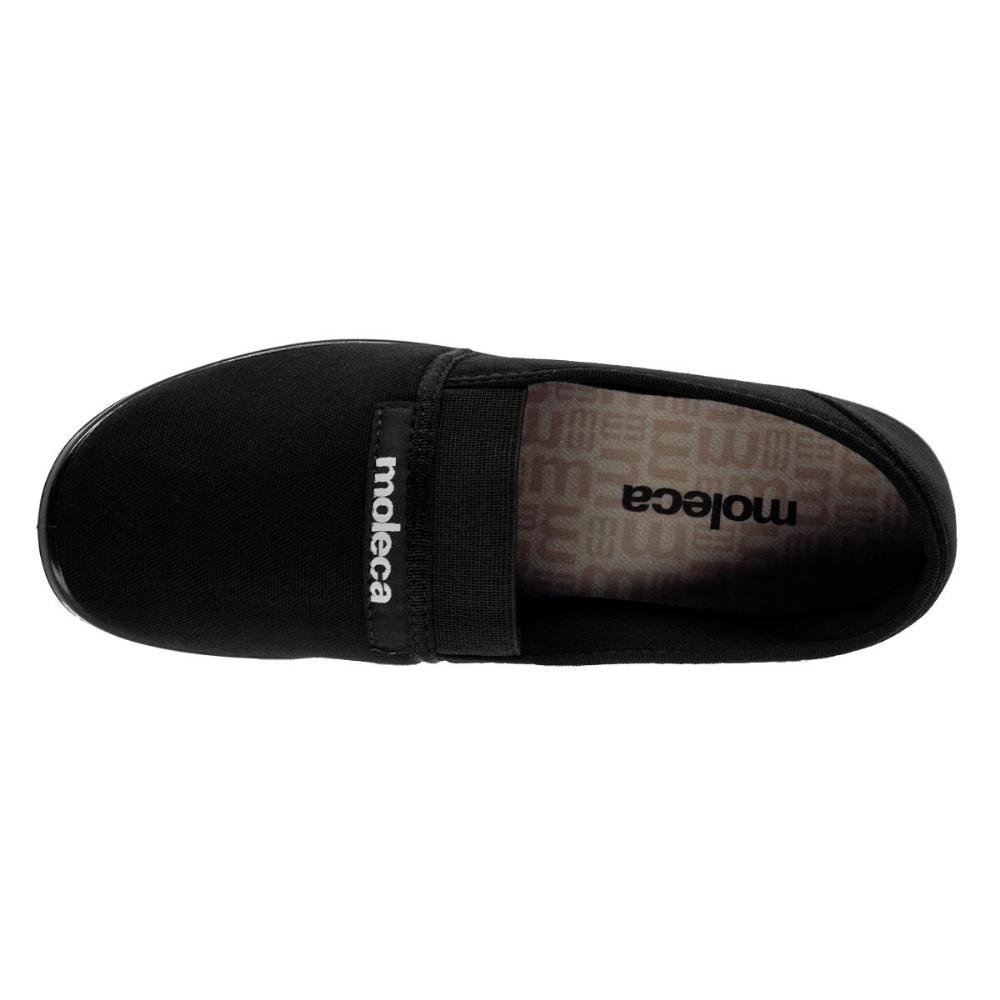 Sapatilha Feminina Moleca 520.59 Preto Preto 3