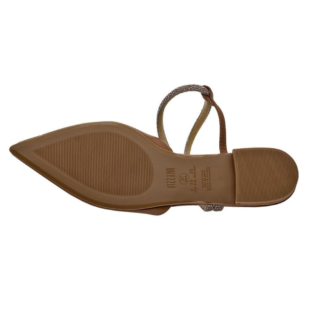 Sapatilha Feminina Bico Fino 12061003 Camel Camel 4