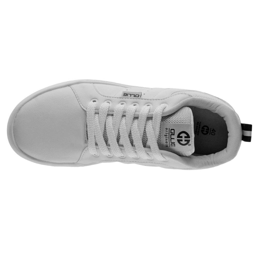 Tênis Casual Masculino Ollie Cyclone Branco Branco 3
