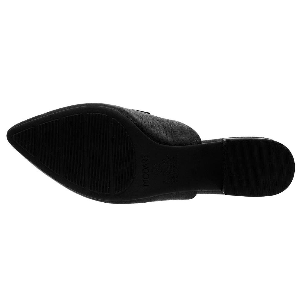 Mule Feminino Modare 7340.124 Preto Preto 4
