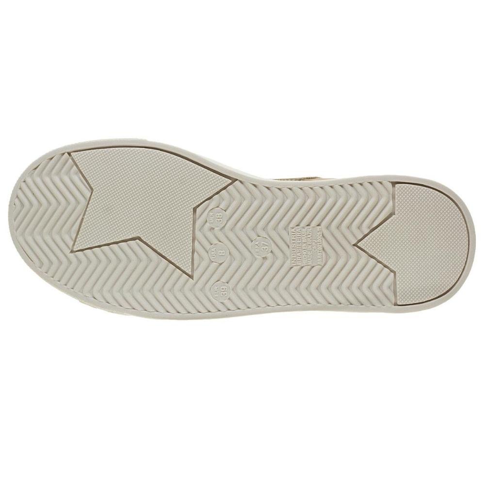 Tênis Casual Feminino Via Marte 122-011-05 Bege Bege 4
