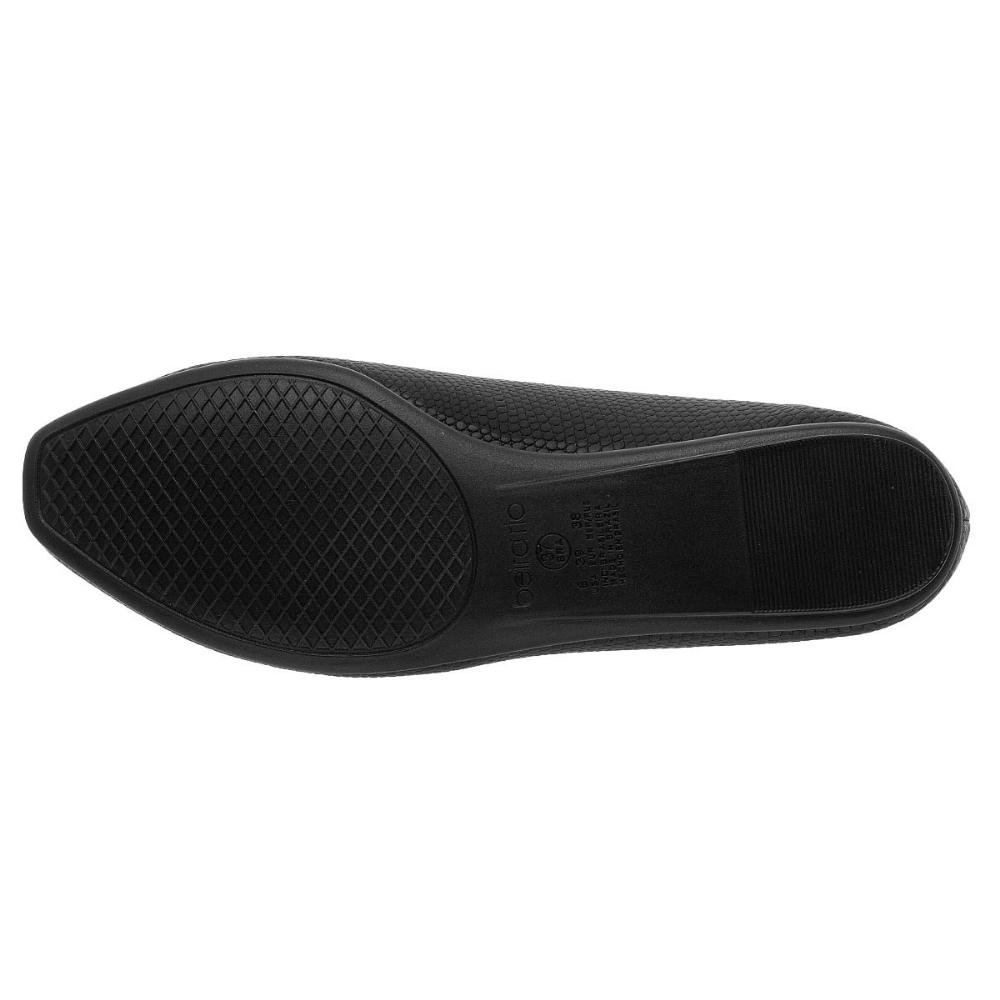 Sapatilha Feminina Beira Rio 4198.533 Preto Preto 4