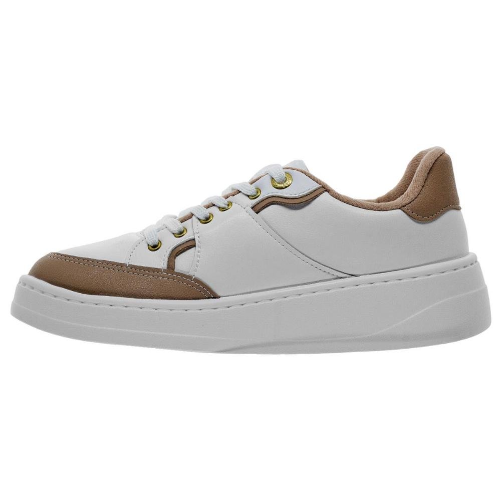 Tênis Casual Feminino Modare 7402.103 Branco Branco 2