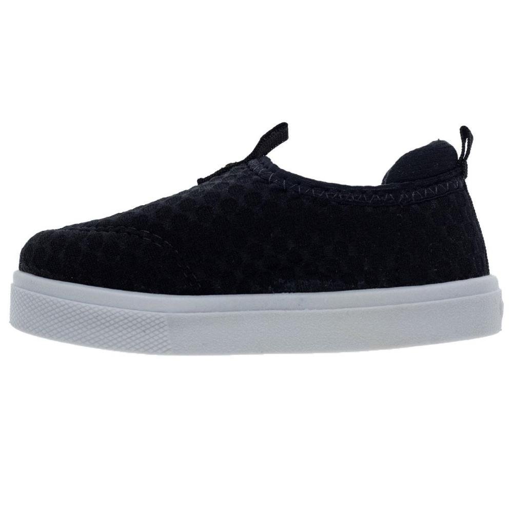 Tênis Casual Infantil Menina Molekinha 2118.570 Preto Preto 2