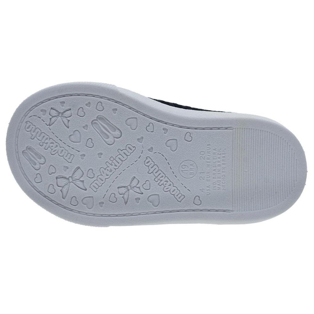 Tênis Casual Infantil Menina Molekinha 2118.570 Preto Preto 4