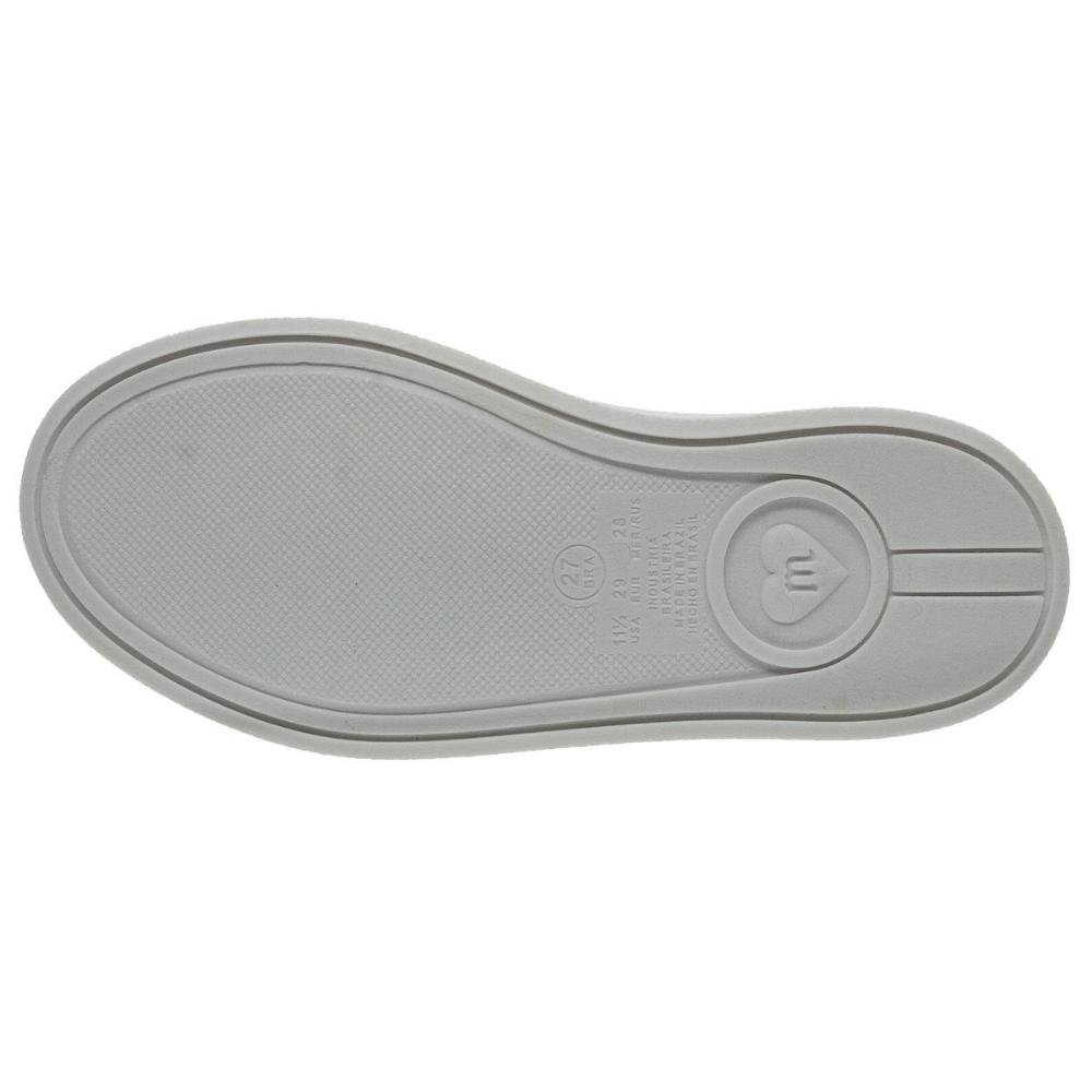 Tênis Casual Infantil Menina Molekinha 2574.108 Branco Branco 3